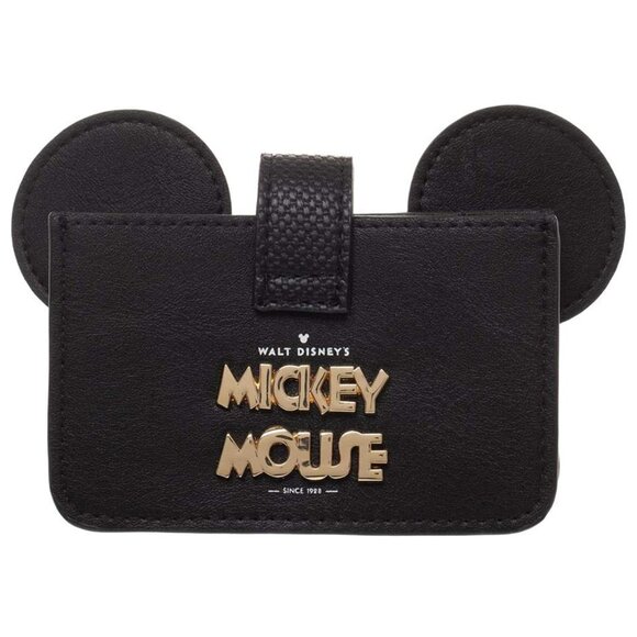 Disney Minnie Mouse Tote Bag with Mickey Card Wallet - Travel Weekender Bag - Picture 8 of 9